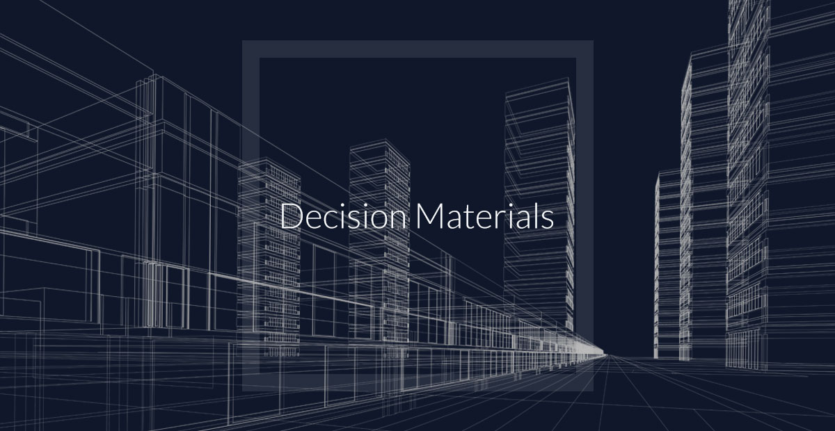 Decision Materials